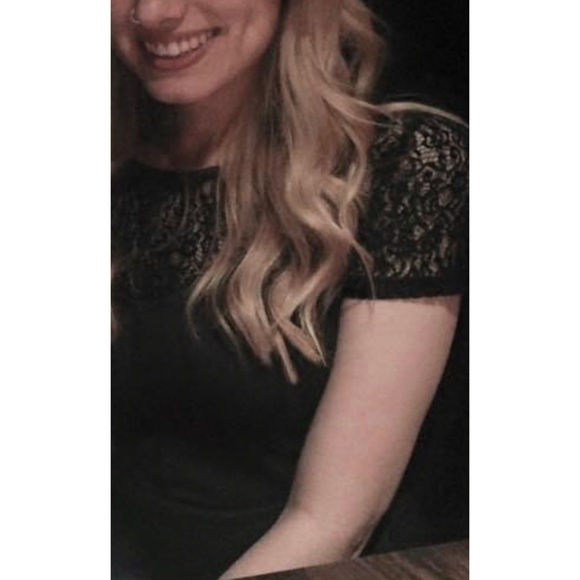 Dynamite Peplum Lace Shirt - Picture 5 of 5